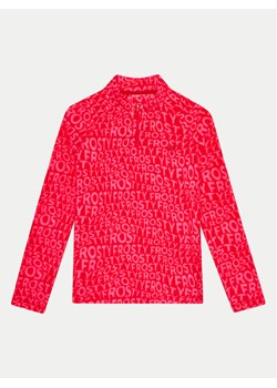 4F Polar 4FJWAW24UFLEF051 Czerwony Regular Fit ze sklepu MODIVO w kategorii Bluzy dziewczęce - zdjęcie 182671362