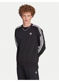 adidas Bluza adicolor Classics 3-Stripes IM2087 Czarny Regular Fit ze sklepu MODIVO w kategorii Bluzy męskie - zdjęcie 182671371