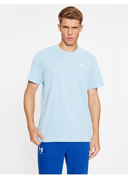 Under Armour T-Shirt Ua M Logo Emb Heavyweight Ss 1373997 Błękitny Loose Fit ze sklepu MODIVO w kategorii T-shirty męskie - zdjęcie 182671384