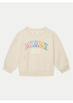 Gap Bluza 645497-04 Beżowy Regular Fit ze sklepu MODIVO w kategorii Bluzy dziewczęce - zdjęcie 182671421