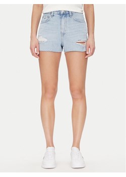 Tommy Jeans Szorty jeansowe Hot Pant Bi6019 DW0DW20095 Niebieski Regular Fit ze sklepu MODIVO w kategorii Szorty - zdjęcie 182671462
