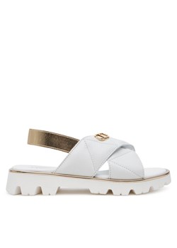 TWINSET Sandały 251GCJ044 M Biały ze sklepu MODIVO w kategorii Sandały dziecięce - zdjęcie 182671472