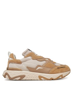 KARL LAGERFELD Sneakersy KL52424 Beżowy ze sklepu MODIVO w kategorii Buty sportowe męskie - zdjęcie 182671504