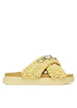 Inuikii Klapki Woven Stones 70104-106 Żółty ze sklepu MODIVO w kategorii Klapki damskie - zdjęcie 182671511