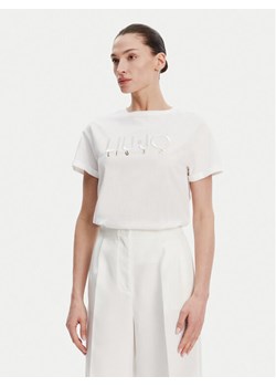 Liu Jo T-Shirt WA5007 JS923 Biały Relaxed Fit ze sklepu MODIVO w kategorii Bluzki damskie - zdjęcie 182671520