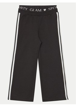 Original Marines Spodnie dresowe DEA3625F Czarny Wide Leg ze sklepu MODIVO w kategorii Spodnie chłopięce - zdjęcie 182671610