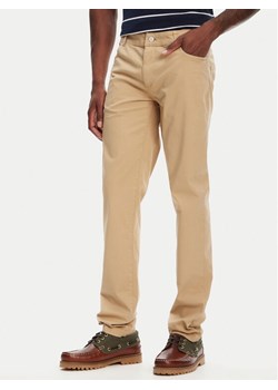 Robe di Kappa Spodnie materiałowe Gabardine 67117PW Beżowy Regular Fit ze sklepu MODIVO w kategorii Spodnie męskie - zdjęcie 182671643