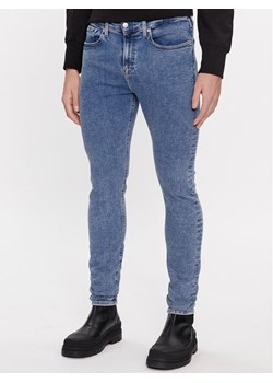 Calvin Klein Jeans Jeansy J30J323866 Niebieski Skinny Fit ze sklepu MODIVO w kategorii Jeansy męskie - zdjęcie 182671710