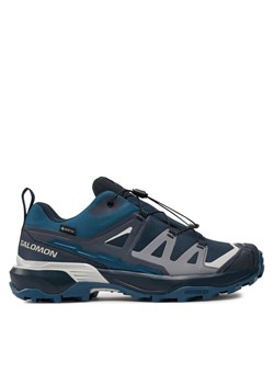 Salomon Sneakersy X Ultra 360 Gore-Tex L47453400 Szary ze sklepu MODIVO w kategorii Buty trekkingowe męskie - zdjęcie 182671712