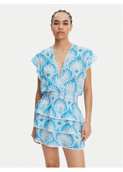 Melissa Odabash Sukienka letnia Jess Niebieski Regular Fit ze sklepu MODIVO w kategorii Sukienki - zdjęcie 182671800