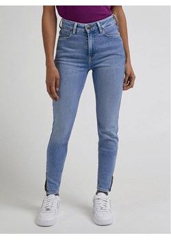 Lee Jeansy Scarlett L31BGUB43 112330554 Niebieski Skinny Fit ze sklepu MODIVO w kategorii Jeansy damskie - zdjęcie 182671804