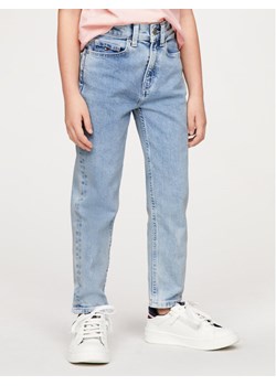 Tommy Hilfiger Jeansy KG0KG07841 Niebieski Tapered Fit ze sklepu MODIVO w kategorii Spodnie dziewczęce - zdjęcie 182671950