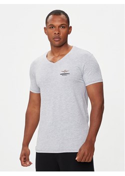 Aeronautica Militare T-Shirt AM1UTI004 Szary Regular Fit ze sklepu MODIVO w kategorii T-shirty męskie - zdjęcie 182671974