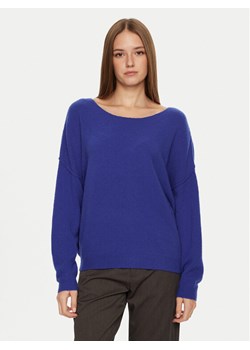 American Vintage Sweter Damsville DAM225H24 Niebieski Loose Fit - id: 0000304610424 - marki American Vintage - 182672081 American Vintage Sweter Damsville DAM225H24 Niebieski Loose Fit ze sklepu MODIVO w kategorii Swetry damskie - zdjęcie 182672081
