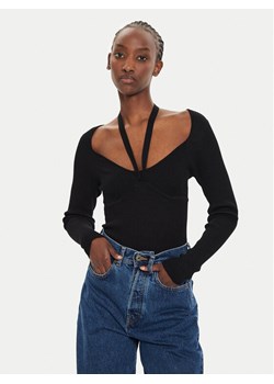 Brave Soul Sweter LK-273BUSTED Czarny Slim Fit ze sklepu MODIVO w kategorii Swetry damskie - zdjęcie 182672094