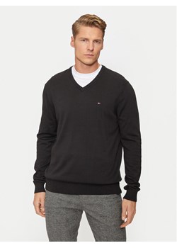 Tommy Hilfiger Sweter MW0MW14745 Czarny Regular Fit ze sklepu MODIVO w kategorii Swetry męskie - zdjęcie 182672183