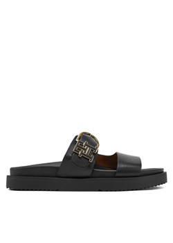 Tommy Hilfiger Klapki FW0FW08512 Czarny ze sklepu MODIVO w kategorii Klapki damskie - zdjęcie 182672463