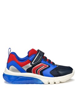 Geox Sneakersy J Ciberdron J45LBC 1454 C4244 S Granatowy ze sklepu MODIVO w kategorii Buty sportowe dziecięce - zdjęcie 182672564