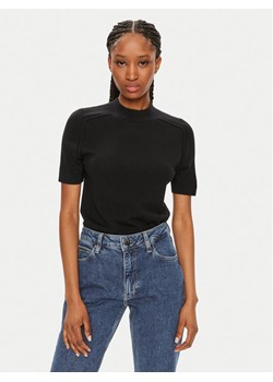 Calvin Klein Sweter K20K207206 Czarny Regular Fit ze sklepu MODIVO w kategorii Swetry damskie - zdjęcie 182672612