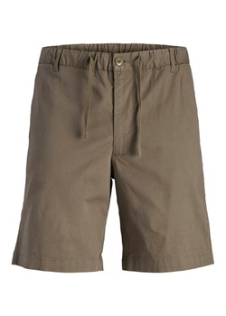 Jack&Jones Junior Szorty materiałowe Jaiden 12275013 Brązowy Loose Fit ze sklepu MODIVO w kategorii Spodenki chłopięce - zdjęcie 182672723