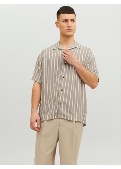 Jack&Jones Koszula Jeff 12220423 Beżowy Relaxed Fit ze sklepu MODIVO w kategorii Koszule męskie - zdjęcie 182672811