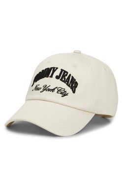 Tommy Jeans Czapka z daszkiem Hot Summer AW0AW15959 Beżowy ze sklepu MODIVO w kategorii Czapki z daszkiem damskie - zdjęcie 182672821