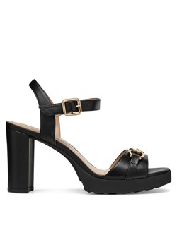 Geox Sandały D Walk Pleasure 85S D55B6A 000TU C9999 Czarny ze sklepu MODIVO w kategorii Sandały damskie - zdjęcie 182672862