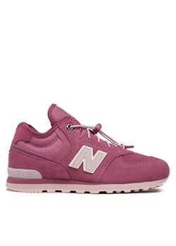 New Balance Sneakersy GV574HP1 Fioletowy ze sklepu MODIVO w kategorii Buty sportowe damskie - zdjęcie 182672882