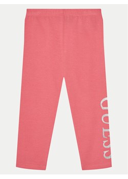 Guess Legginsy K3YB01 K82K0 Różowy Slim Fit ze sklepu MODIVO w kategorii Legginsy niemowlęce - zdjęcie 182672920