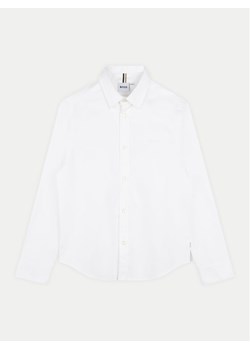 Boss Koszula J51130 M Biały Regular Fit ze sklepu MODIVO w kategorii Koszule chłopięce - zdjęcie 182672934