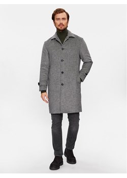 United Colors Of Benetton Płaszcz przejściowy 2VVSUN03C Szary Regular Fit ze sklepu MODIVO w kategorii Płaszcze męskie - zdjęcie 182672962