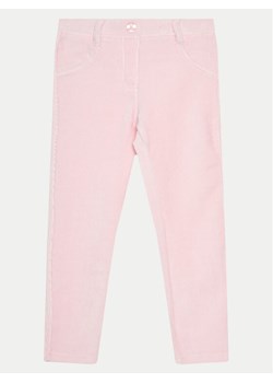 United Colors Of Benetton Spodnie materiałowe 4DZBGE00L Różowy Regular Fit ze sklepu MODIVO w kategorii Spodnie dziewczęce - zdjęcie 182673004