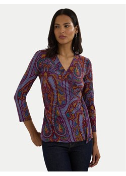 Lauren Ralph Lauren Bluzka 200940519001 Kolorowy Regular Fit ze sklepu MODIVO w kategorii Bluzki damskie - zdjęcie 182673073