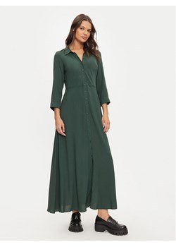 YAS Sukienka koszulowa Savanna 26022663 Zielony Loose Fit - id: 0000304518201 - marki Yas - 182673080 YAS Sukienka koszulowa Savanna 26022663 Zielony Loose Fit ze sklepu MODIVO w kategorii Sukienki - zdjęcie 182673080