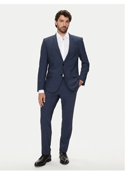 Hugo Garnitur Henry/Getlin232X 50495717 Granatowy Slim Fit ze sklepu MODIVO w kategorii Garnitury męskie - zdjęcie 182673093