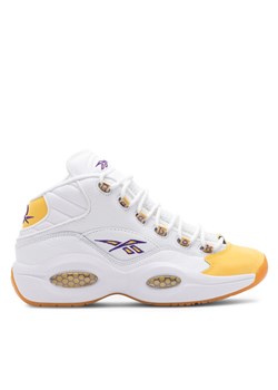 Reebok Sneakersy Question Mid FX4278-M Biały ze sklepu MODIVO w kategorii Buty sportowe męskie - zdjęcie 182673113