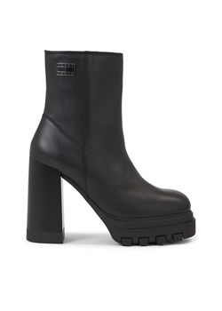 Tommy Jeans Botki Tjw High Heel Ankle EN0EN02256 Czarny ze sklepu MODIVO w kategorii Botki - zdjęcie 182673120