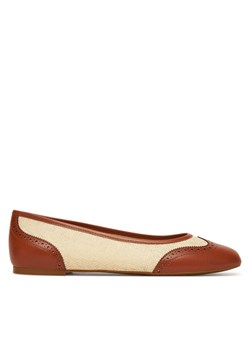 LAUREN RALPH LAUREN Baleriny Jayna 802961799001 Beżowy ze sklepu MODIVO w kategorii Balerinki - zdjęcie 182673174