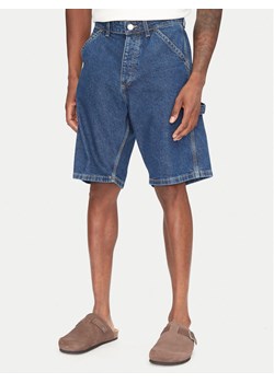 Jack&Jones Szorty jeansowe Alex 12273238 Granatowy Baggy Fit ze sklepu MODIVO w kategorii Spodenki męskie - zdjęcie 182673224