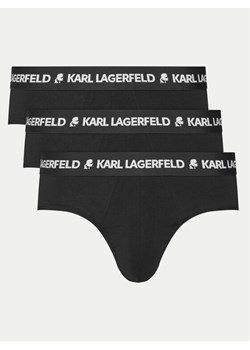 KARL LAGERFELD Komplet 3 par slipów A1M47152 Czarny ze sklepu MODIVO w kategorii Majtki męskie - zdjęcie 182673291