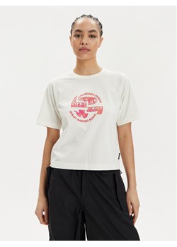 Napapijri T-Shirt S-Aberdeen NP0A4HOI Écru Regular Fit ze sklepu MODIVO w kategorii Bluzki damskie - zdjęcie 182673414