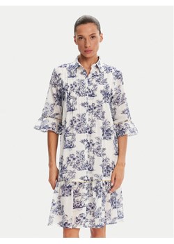 Iconique Sukienka koszulowa IC25-076 Biały Relaxed Fit ze sklepu MODIVO w kategorii Sukienki - zdjęcie 182673423
