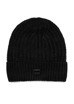 Tommy Jeans Czapka City Girl AW0AW15846 Czarny ze sklepu MODIVO w kategorii Czapki zimowe damskie - zdjęcie 182673451