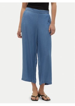 Vero Moda Kuloty Bree 10304861 Niebieski Wide Leg - id: 0000304951060 - marki Vero Moda - 182673551 Vero Moda Kuloty Bree 10304861 Niebieski Wide Leg ze sklepu MODIVO w kategorii Spodnie damskie - zdjęcie 182673551