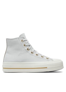 Converse Trampki Chuck Taylor All Star Lift Platform Tailored Lines A08237C Szary ze sklepu MODIVO w kategorii Trampki damskie - zdjęcie 182673552