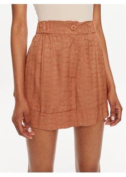 TWINSET Szorty materiałowe 241TT2241 Pomarańczowy Loose Fit ze sklepu MODIVO w kategorii Szorty - zdjęcie 182673564