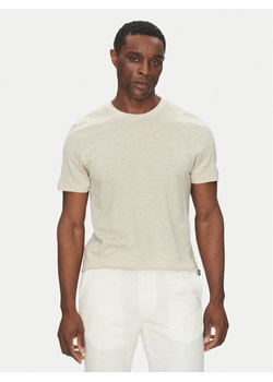 BOSS T-Shirt H-Thompson 28 50537488 Beżowy Regular Fit ze sklepu MODIVO w kategorii T-shirty męskie - zdjęcie 182673733