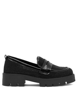 JENNY Loafersy Bling WS6119-15 Czarny ze sklepu MODIVO w kategorii Półbuty damskie - zdjęcie 182673764