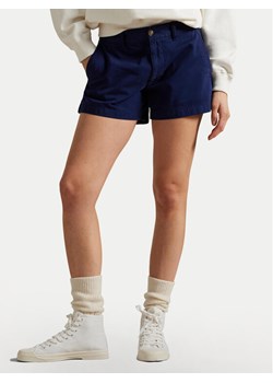 Polo Ralph Lauren Szorty materiałowe 211963798004 Granatowy Straight Fit ze sklepu MODIVO w kategorii Szorty - zdjęcie 182673781