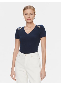 Marciano Guess Sweter Teti 4RGR11 5613Z Granatowy Regular Fit ze sklepu MODIVO w kategorii Swetry damskie - zdjęcie 182673812